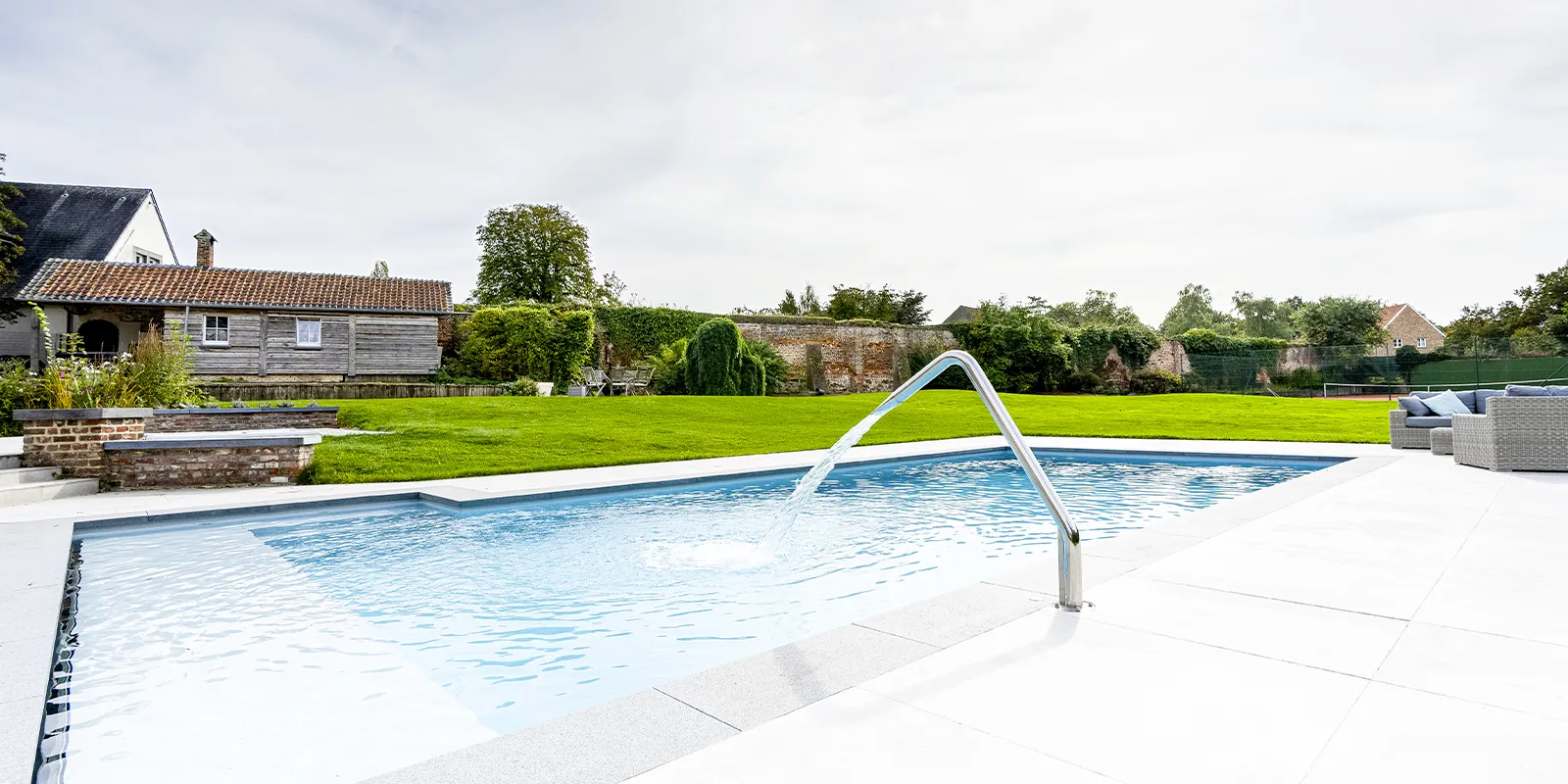 Piscine de Chaumont-Gistoux, vue générale